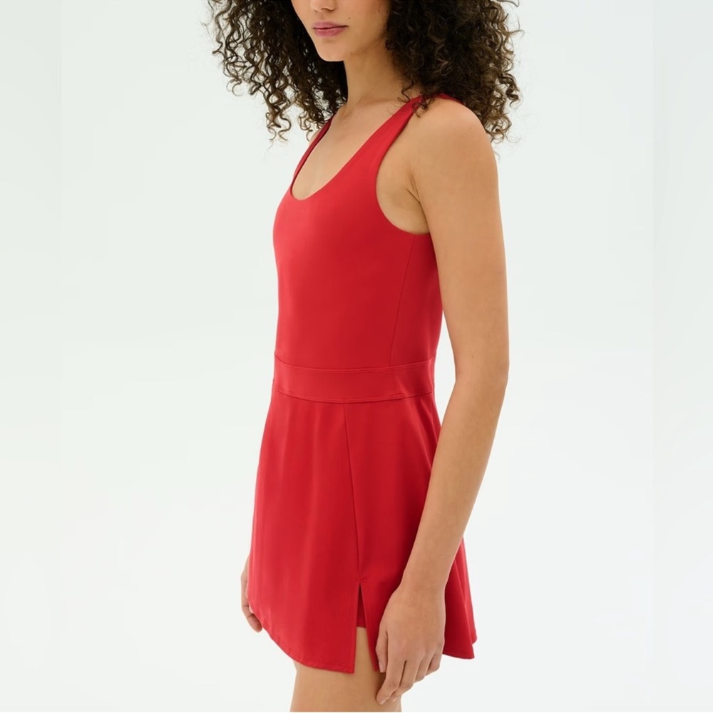 Splits59 Martina Rigor Dress Pirate Red M NWT - Picture 6 of 15